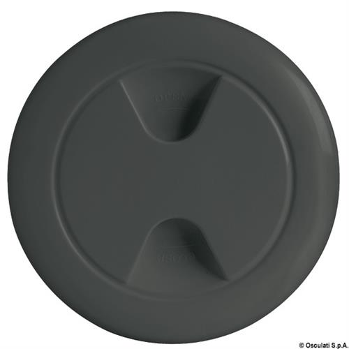 Tappo ispezione nero 102 mm